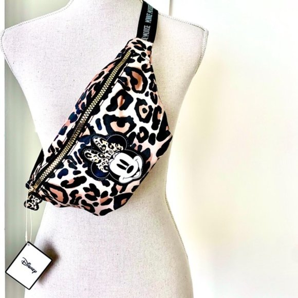 Disney Handbags - LAST ONE Disney Minnie Mouse Leopard Fanny Pack